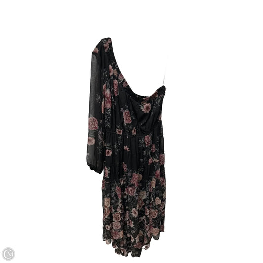 Dress Casual Maxi By Love Stitch In Floral Print, Size: L