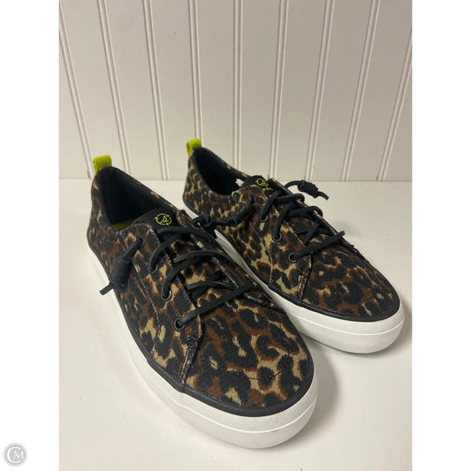 Shoes Flats By Sperry In Animal Print, Size: 9