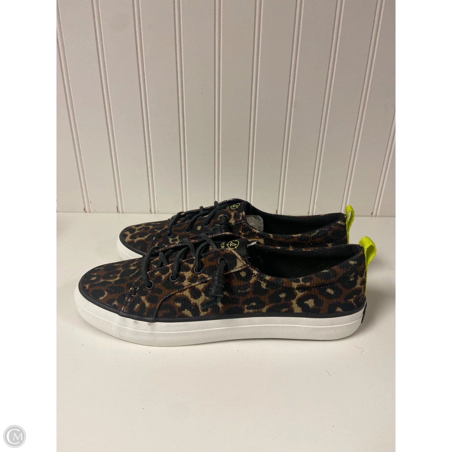 Shoes Flats By Sperry In Animal Print, Size: 9