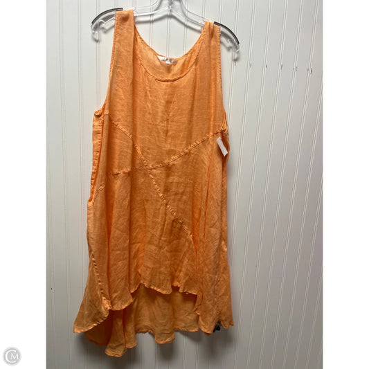 Swimwear Cover-up By Clothes Mentor In Orange, Size: 2x