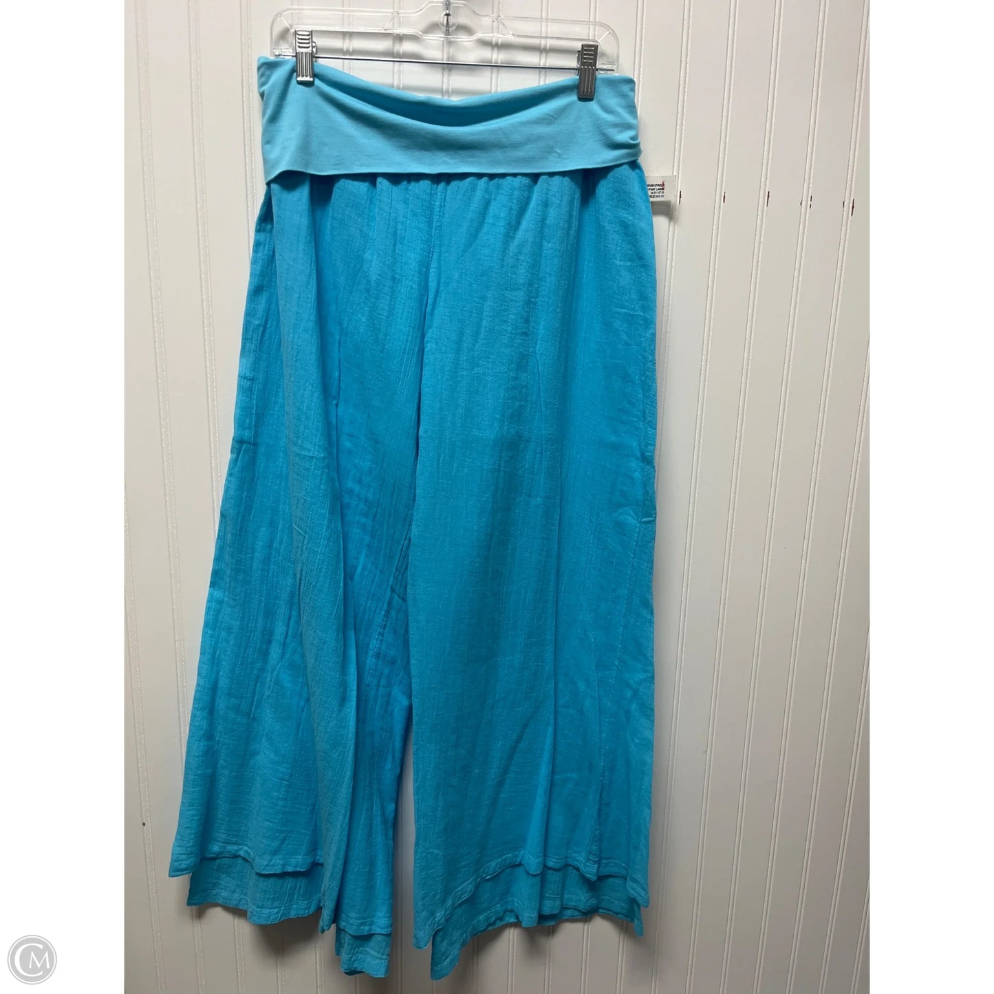 Pants Lounge By Clothes Mentor In Blue, Size: L