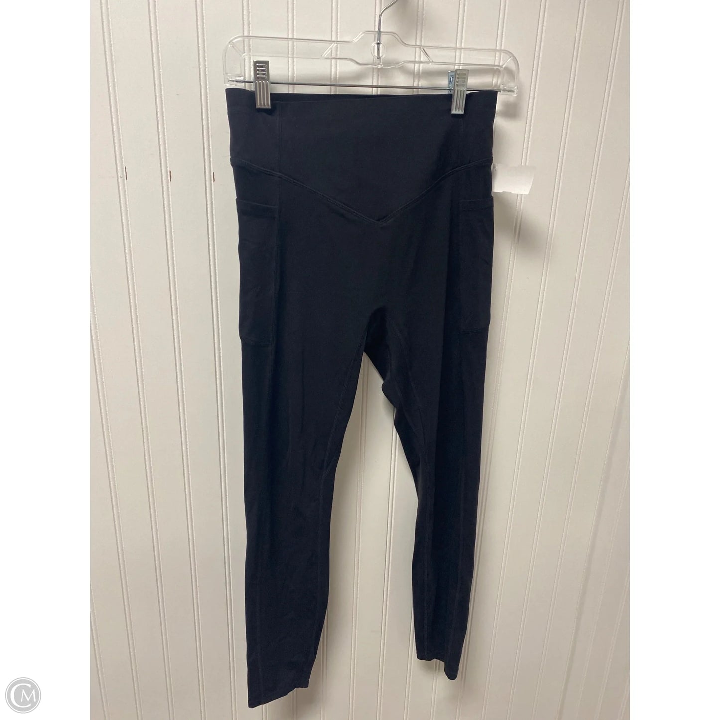 Athletic Leggings By Clothes Mentor In Black, Size: M