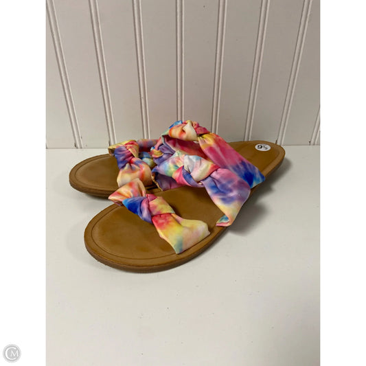 Sandals Flats By Gianni Bini In Tan, Size: 9.5