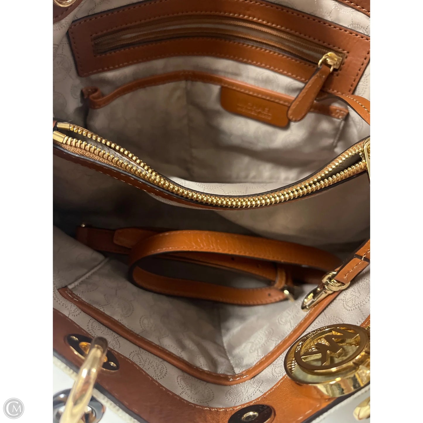 Handbag Designer By Michael Kors, Size: Medium
