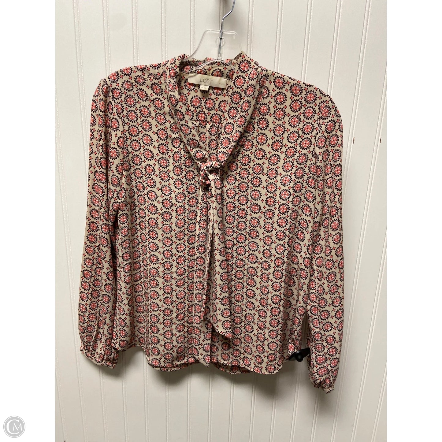 Top Long Sleeve By Loft In Pink, Size: Sp