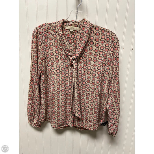 Top Long Sleeve By Loft In Pink, Size: Sp