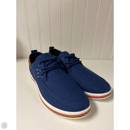 Shoes Sneakers By Clothes Mentor In Blue, Size: 9.5