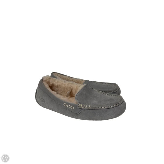 Slippers Designer By Ugg In Blue, Size: 8