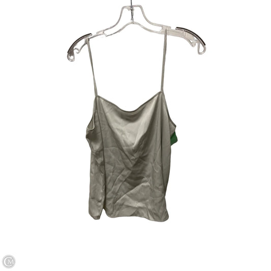 Top Sleeveless Designer By Diane Von Furstenberg In Grey, Size: L