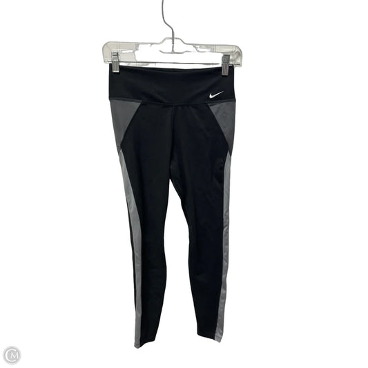 Athletic Leggings By Nike In Black, Size: S