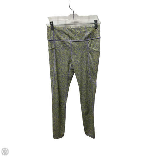 Athletic Leggings By Athleta In Green, Size: 1x
