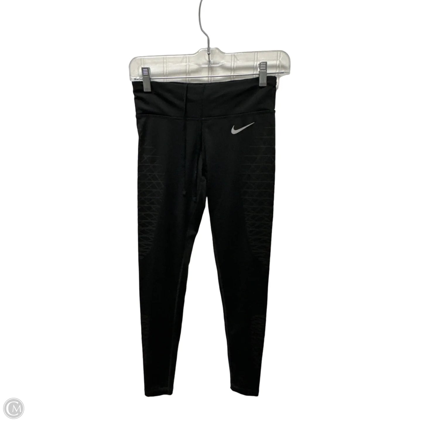 Athletic Leggings By Nike In Black, Size: Xs