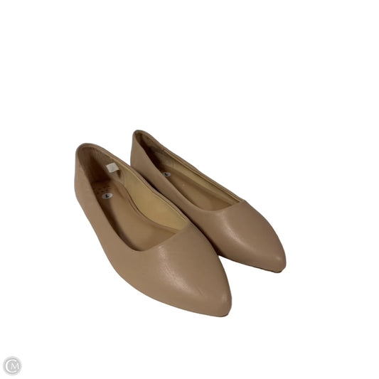 Shoes Flats By A New Day In Beige, Size: 7