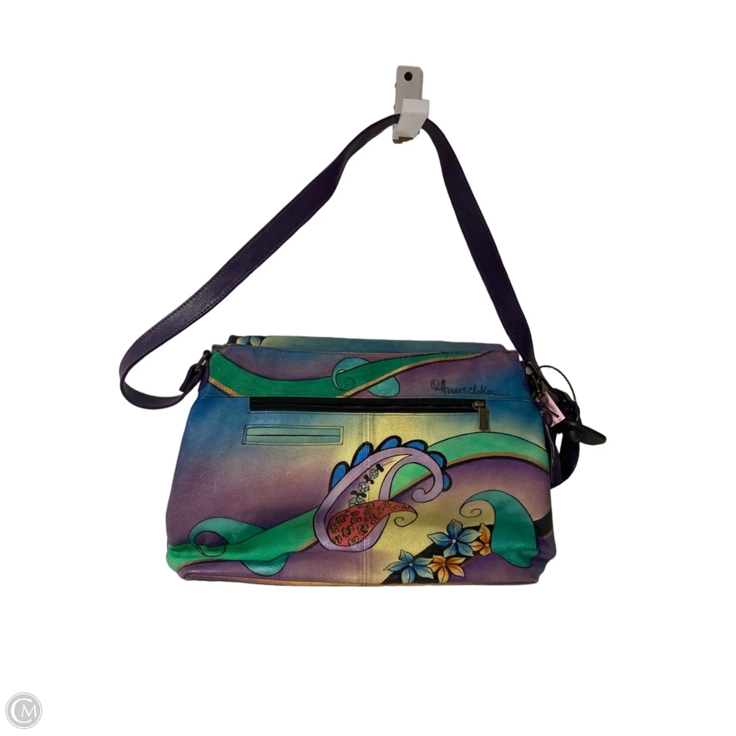 Handbag By Anuschka, Size: Medium