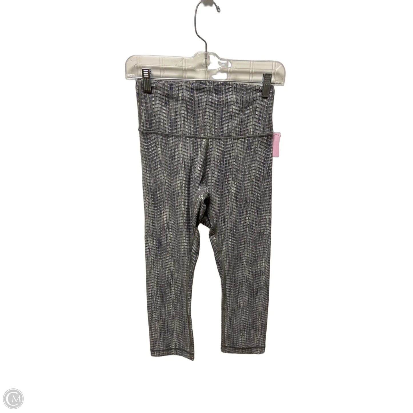 Athletic Leggings By Lululemon In Grey, Size: S