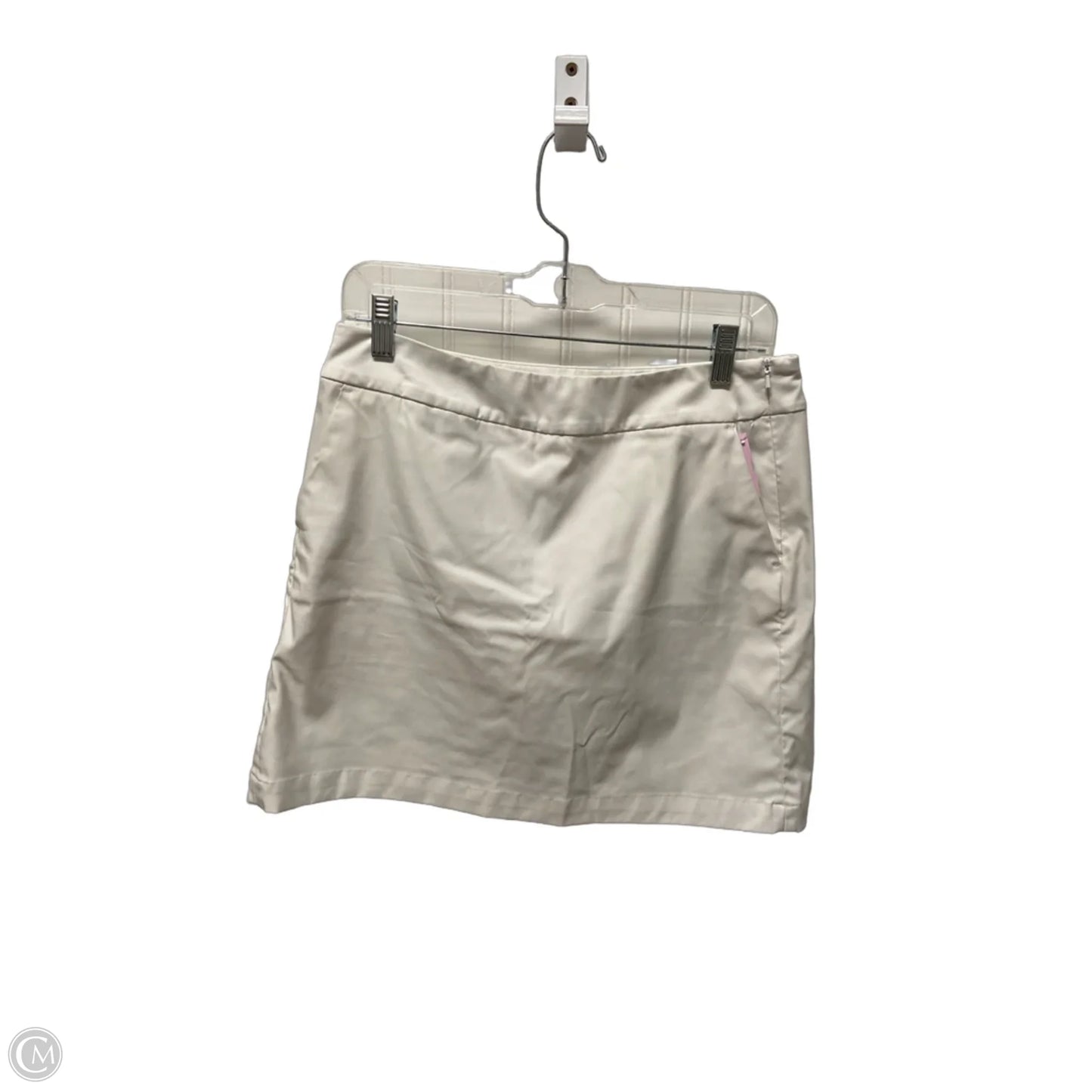 Athletic Skort By Nike In White, Size: S