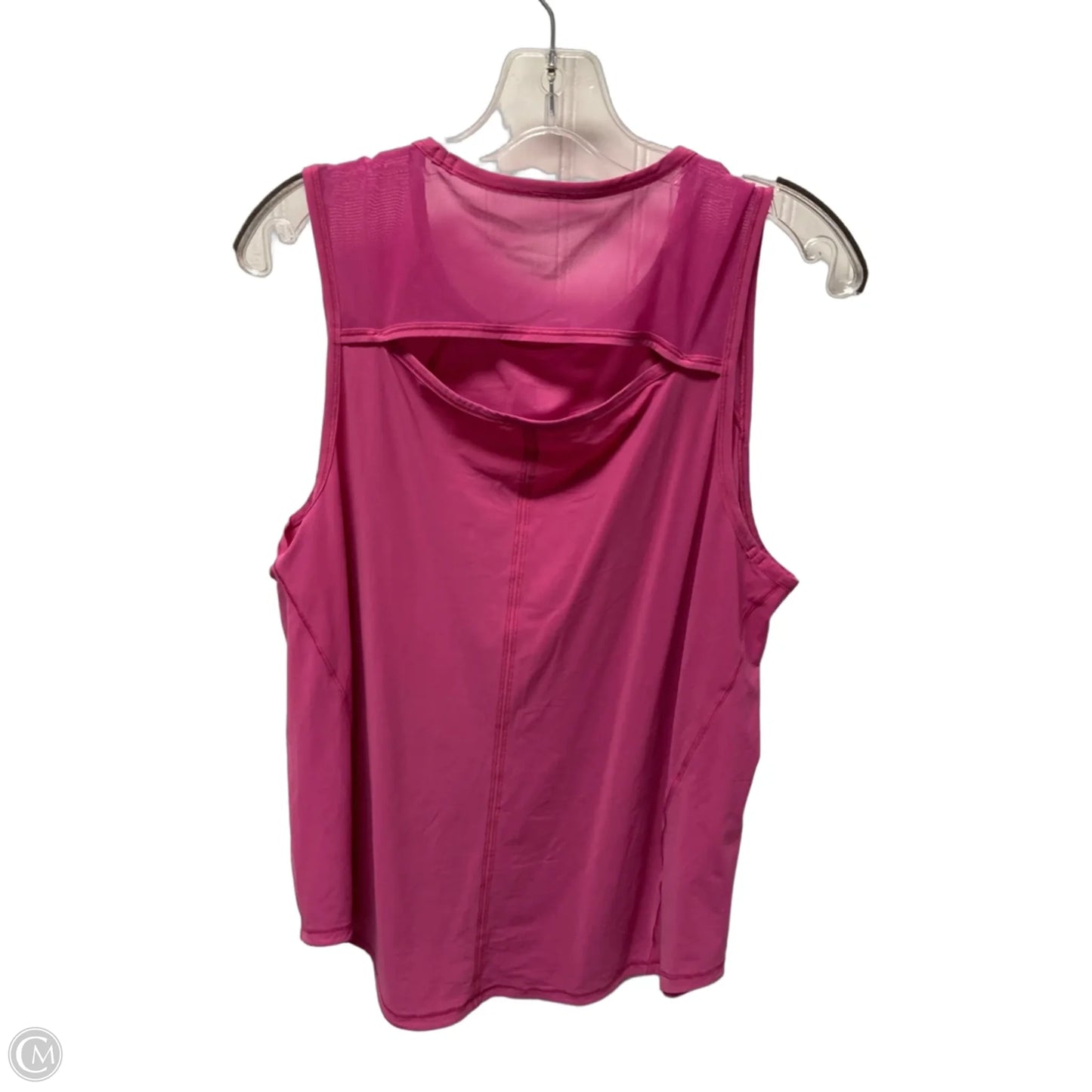 Athletic Tank Top By Lululemon In Pink, Size: L