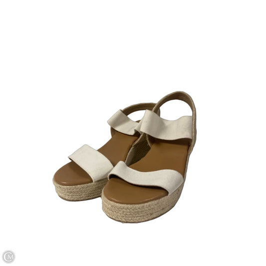 Sandals Heels Block By Torrid In Beige, Size: 9