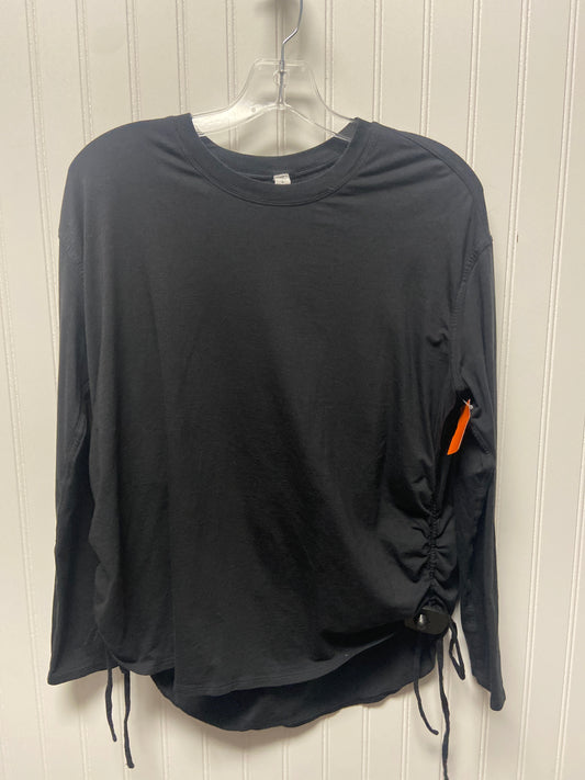 Top Long Sleeve By Lululemon In Black, Size: 6