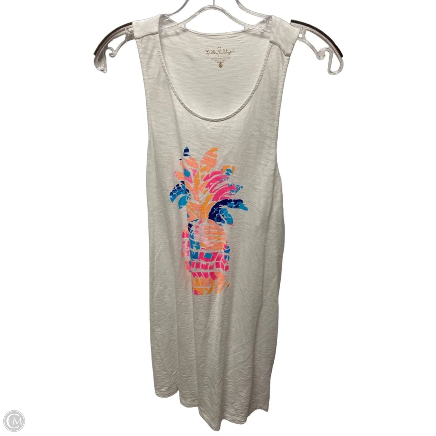 Swimwear Cover-up Designer By Lilly Pulitzer In White, Size: Xs
