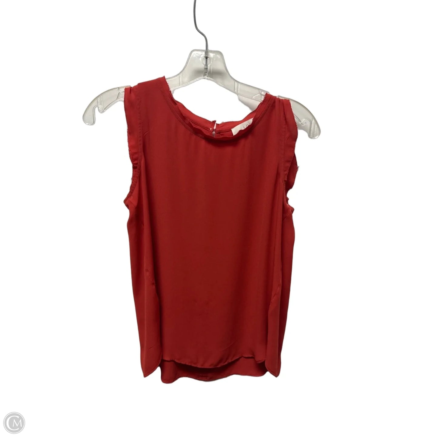 Top Sleeveless By Loft In Pink, Size: S