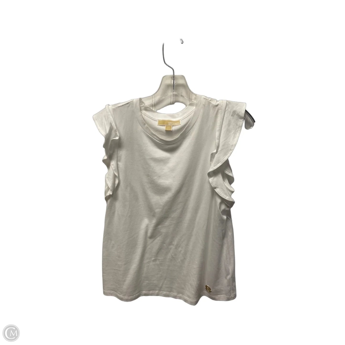 Top Sleeveless By Michael By Michael Kors In White, Size: S