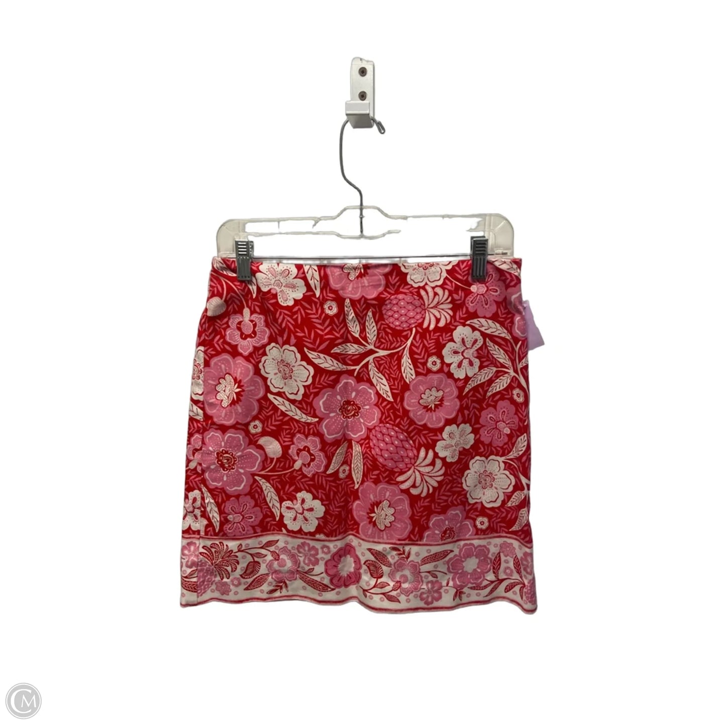 Skirt Mini & Short By Talbots In Pink & Red, Size: 2
