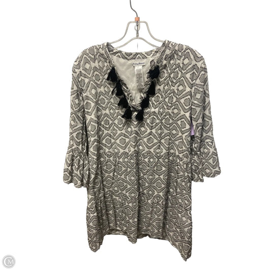 Dress Casual Midi By Tommy Bahama In Black & White, Size: S