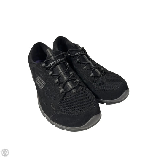 Shoes Athletic By Skechers In Black, Size: 8