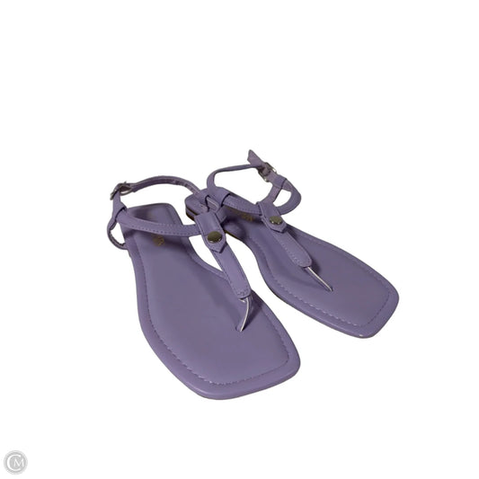 Sandals Flats By Dream Pairs In Purple, Size: 8