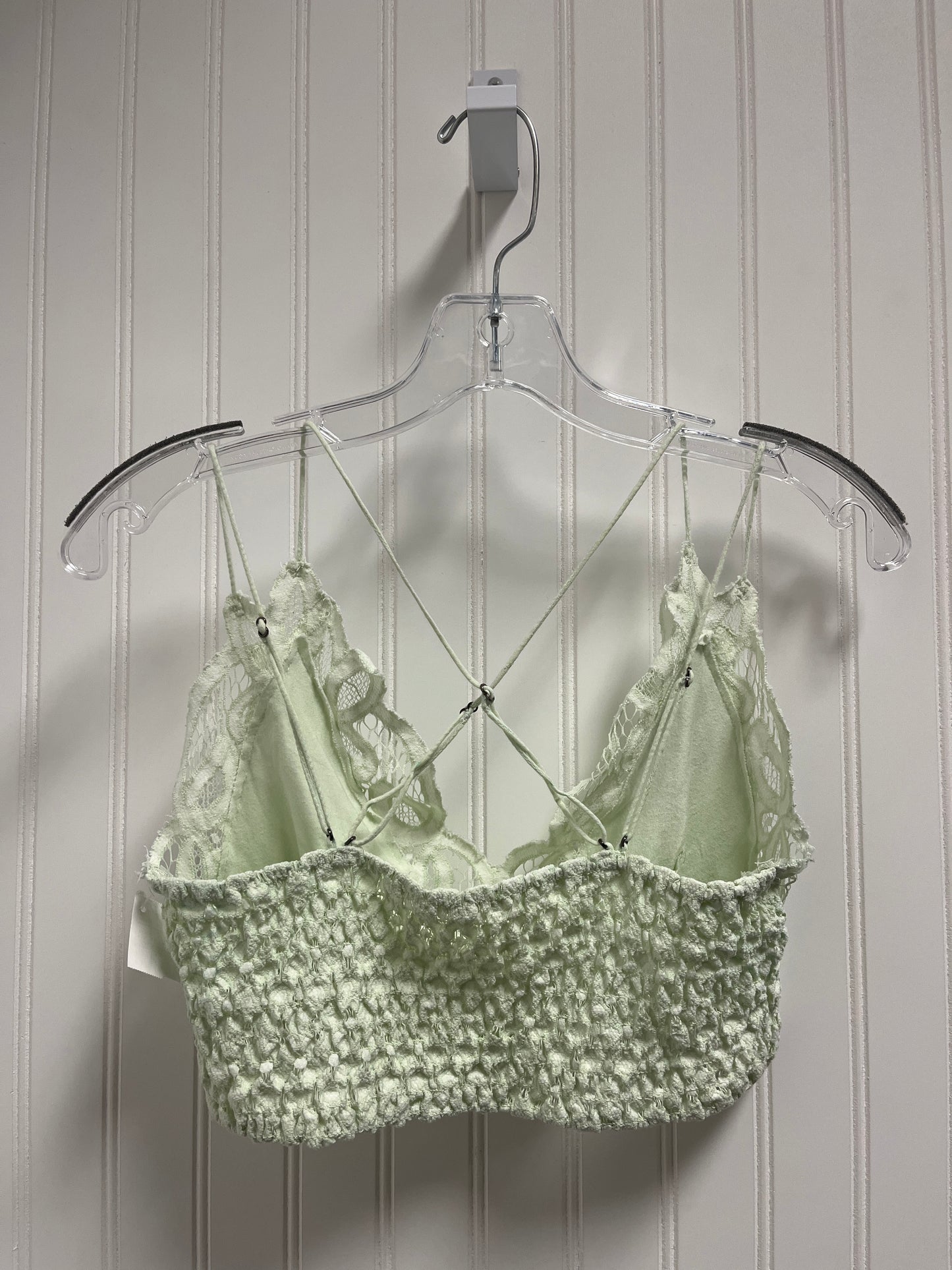 Top Sleeveless By Free People In Green, Size: M