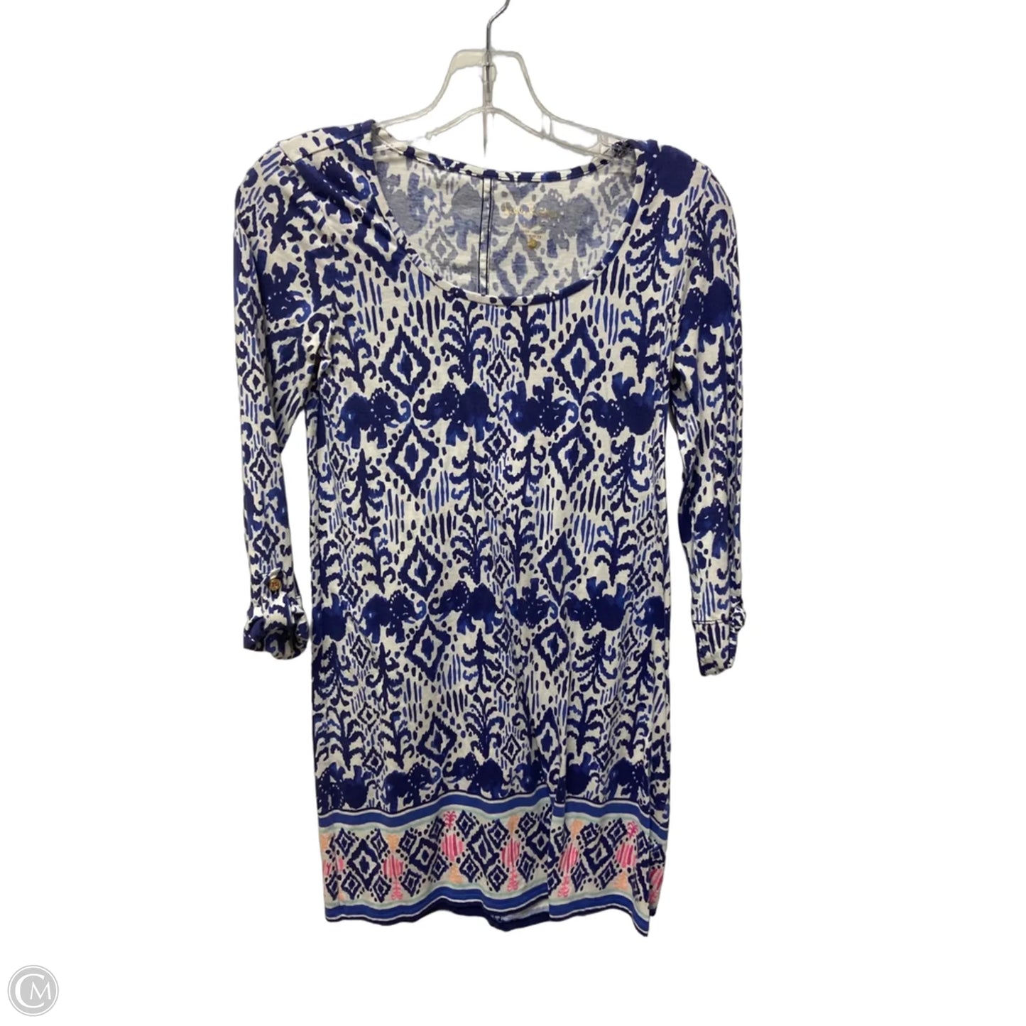 Dress Designer By Lilly Pulitzer In Blue, Size: Xs