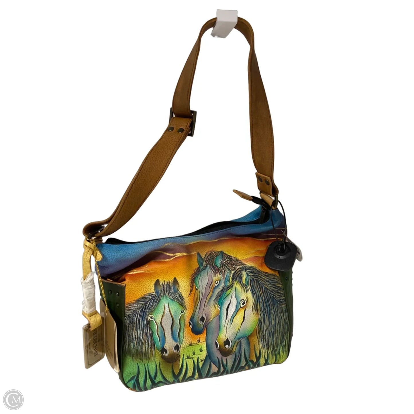 Handbag By Anuschka, Size: Large
