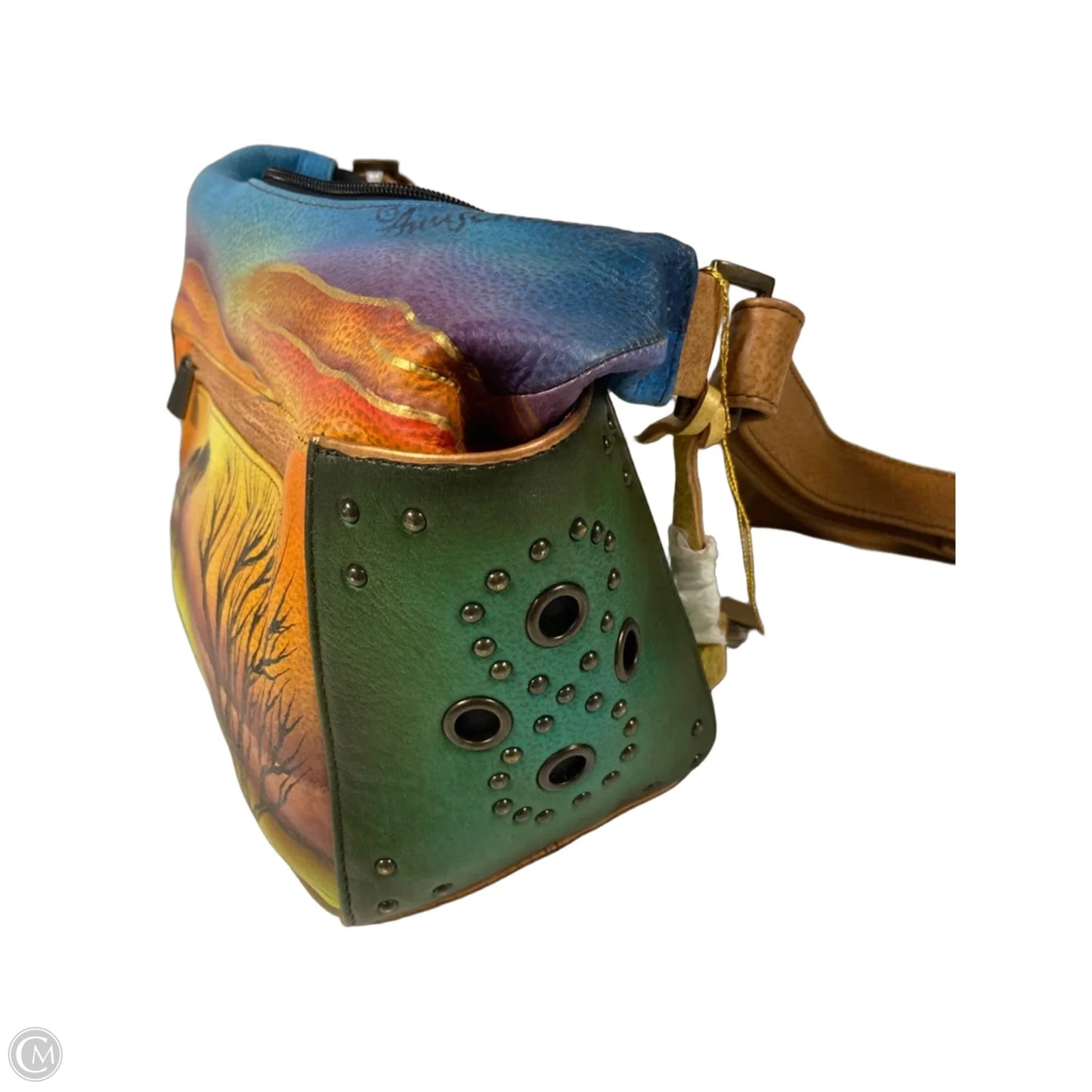 Handbag By Anuschka, Size: Large