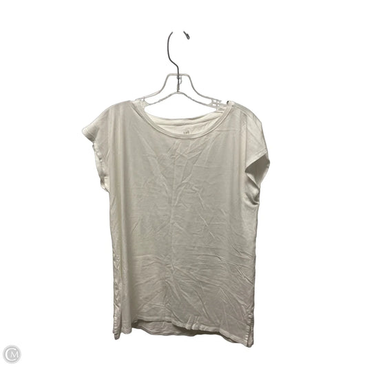 Top Sleeveless By J. Jill In White, Size: L