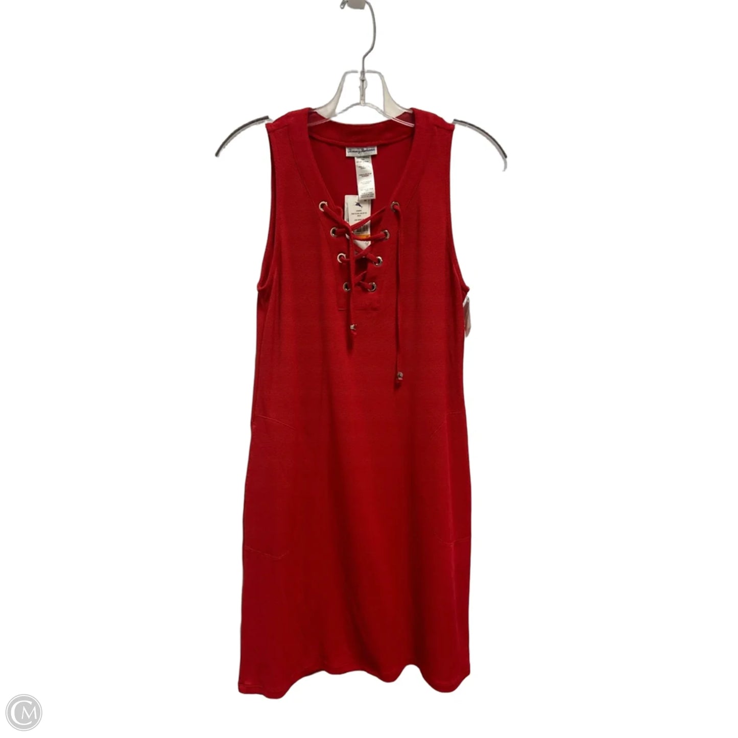 Dress Casual Midi By Tommy Bahama In Red, Size: S