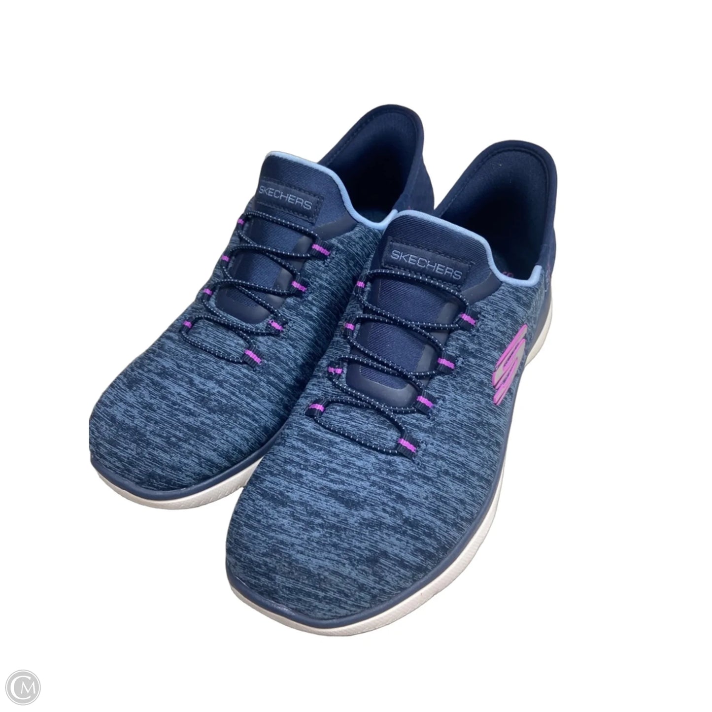 Shoes Athletic By Skechers In Blue, Size: 5.5