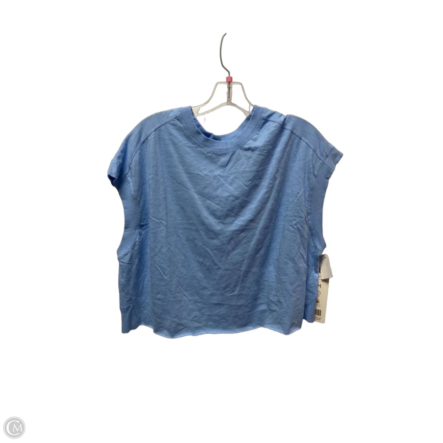 Top Short Sleeve By Clothes Mentor In Blue, Size: M