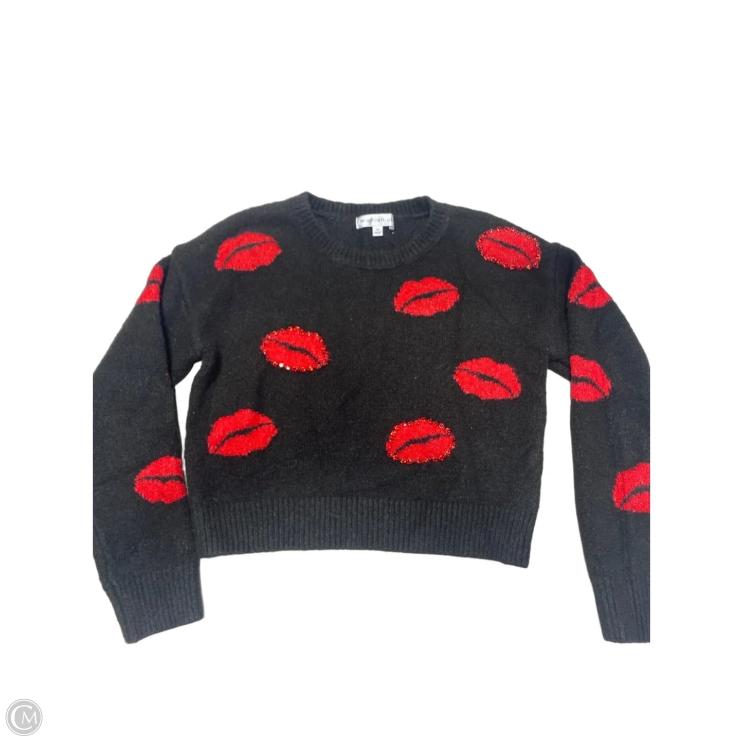 Sweater By Madden Girl In Black, Size: M