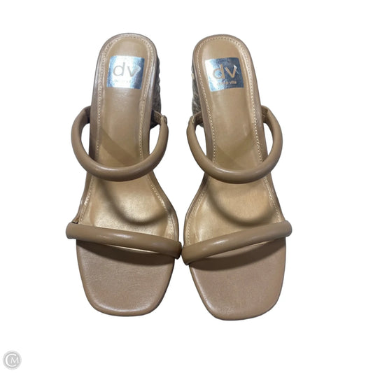 Shoes Heels Block By Dolce Vita In Brown, Size: 7.5