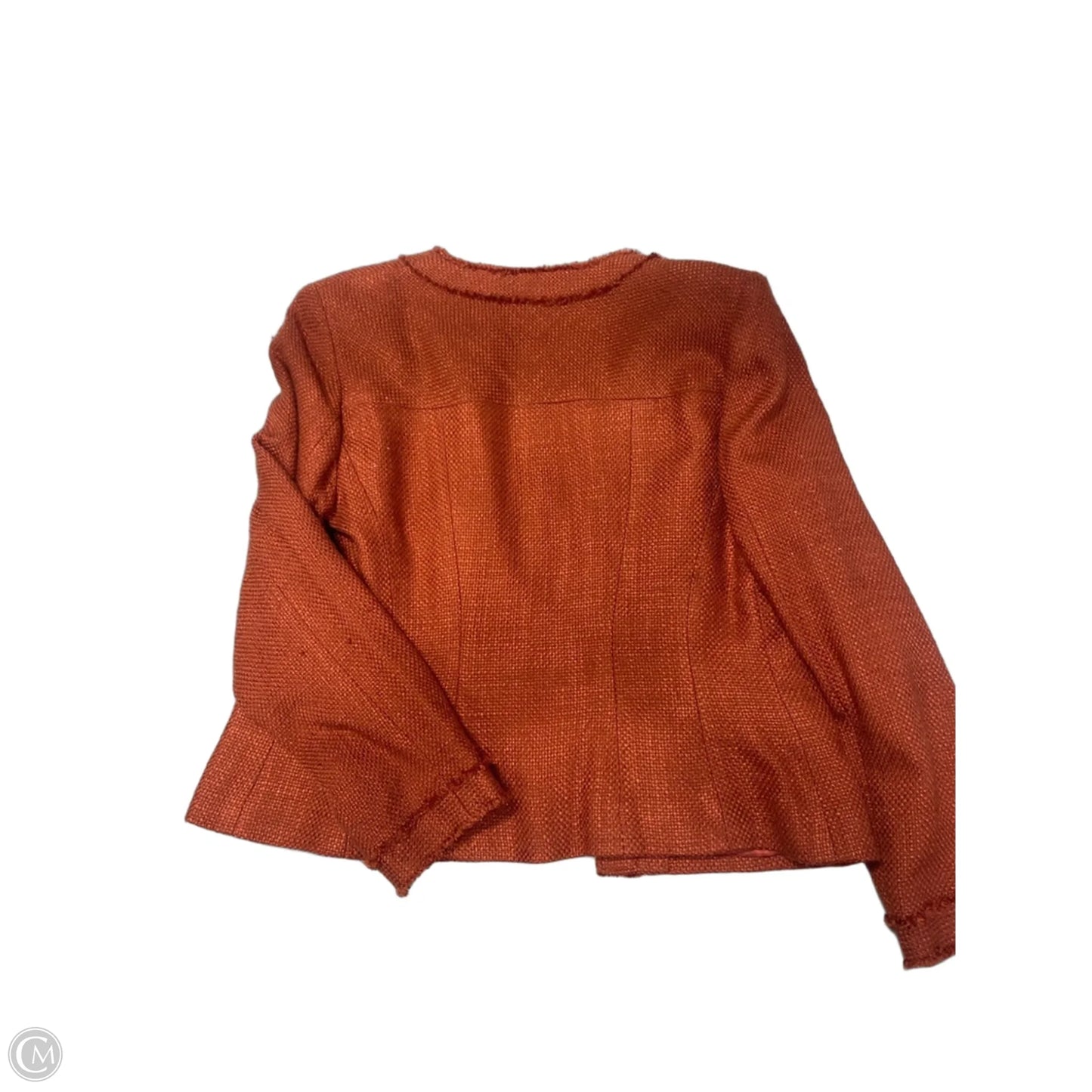 Blazer By Kasper In Orange, Size: M