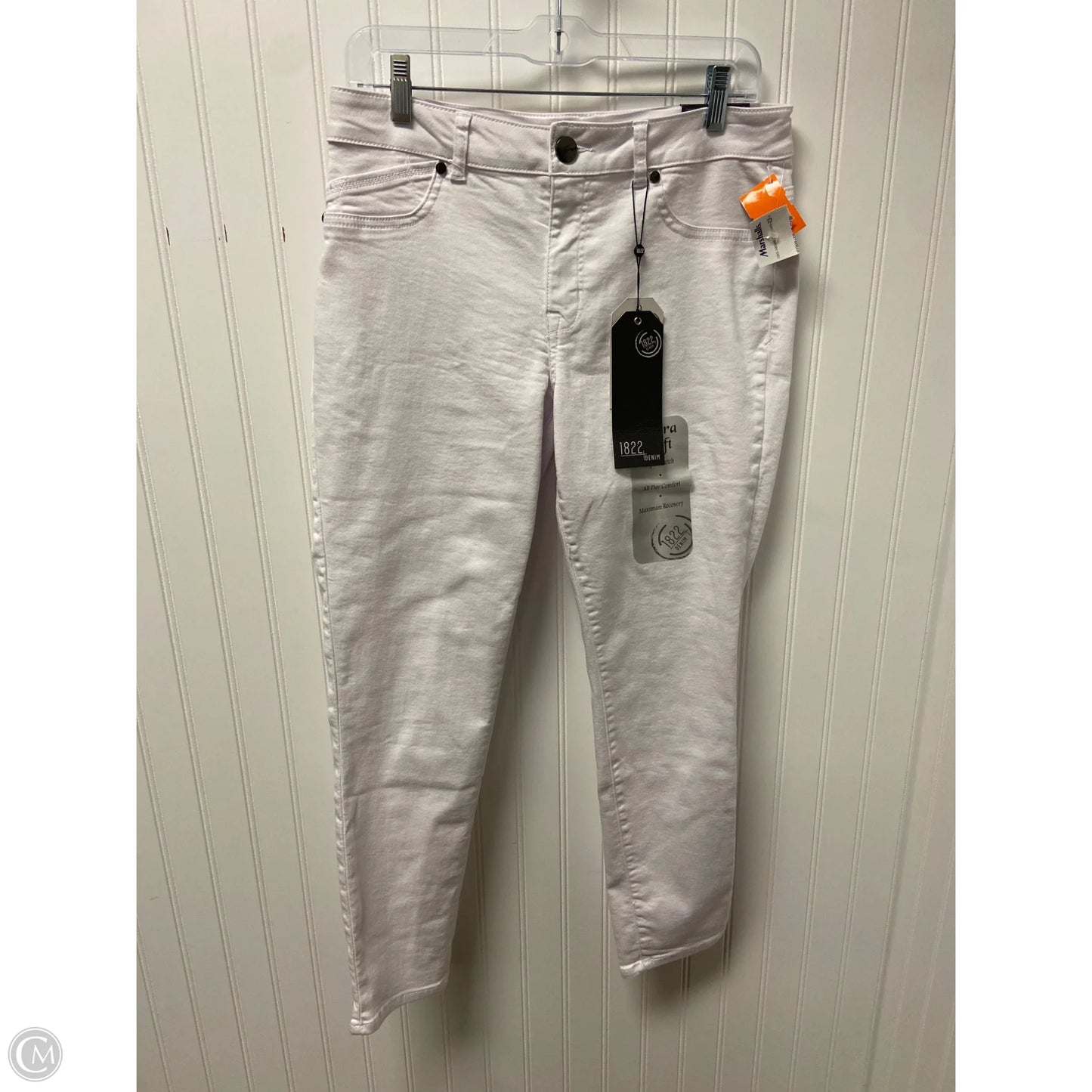 Jeans Skinny By 1822 Denim In White, Size: 12