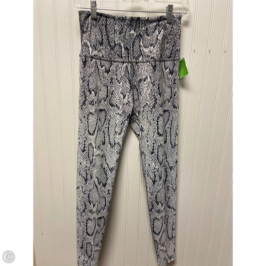 Athletic Leggings By Beyond Yoga In Snakeskin Print, Size: M