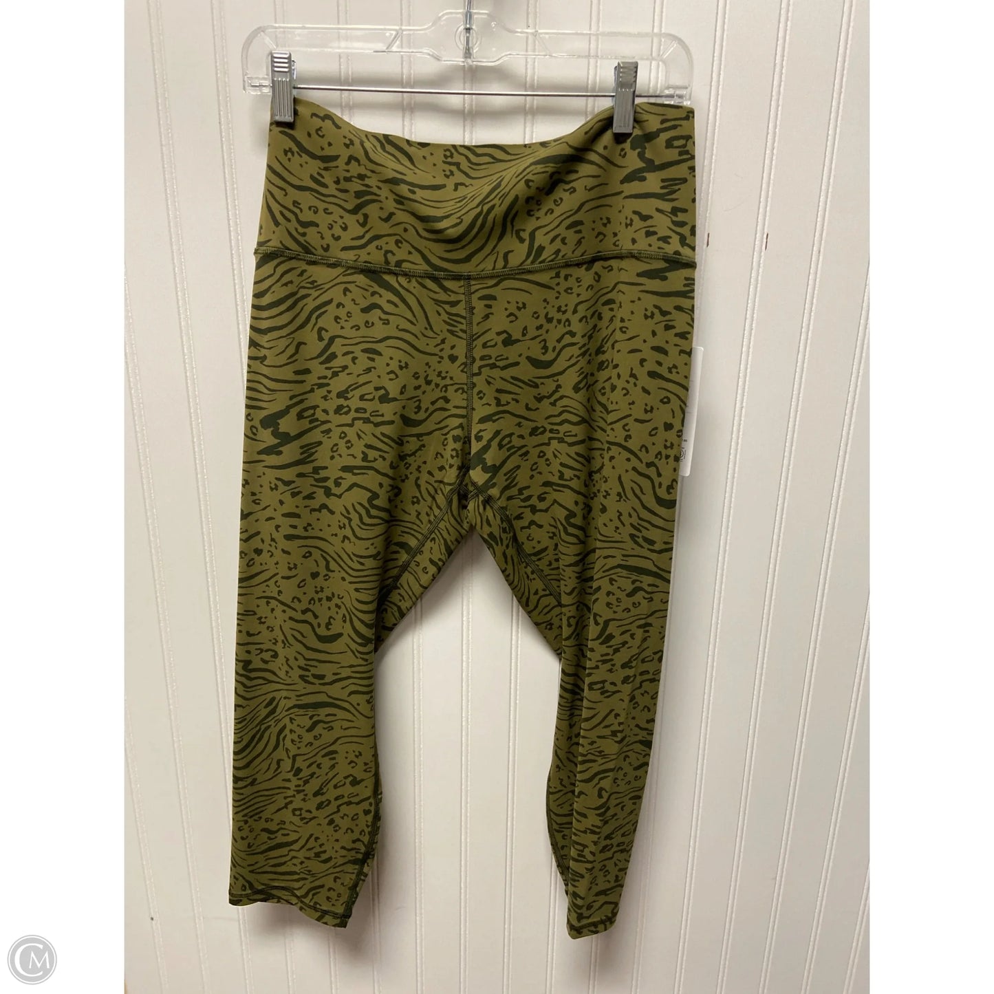 Athletic Leggings Capris By Athleta In Animal Print, Size: 2x