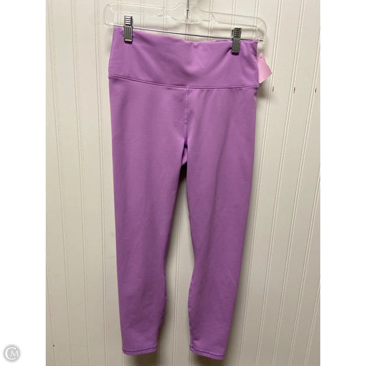 Athletic Leggings By Fabletics In Purple, Size: M