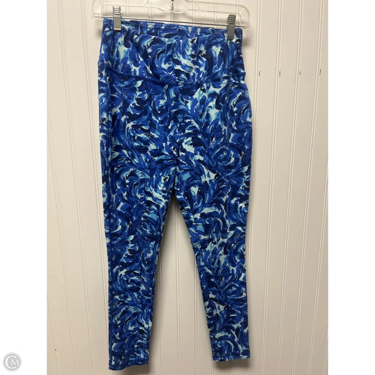 Athletic Leggings By Talbots In Blue, Size: Sp
