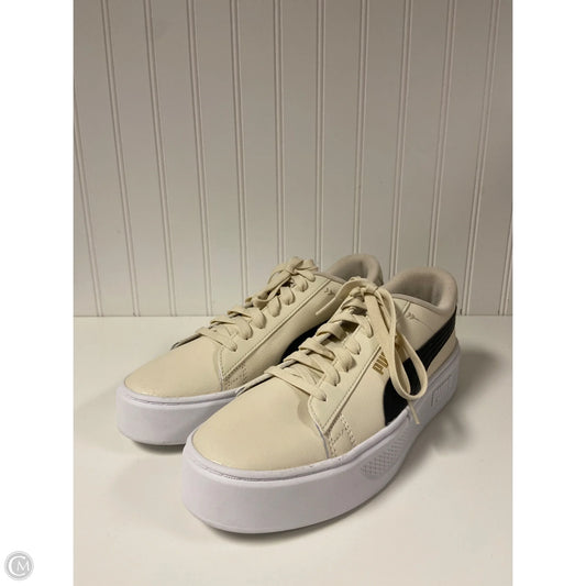 Shoes Sneakers By Puma In Beige, Size: 11