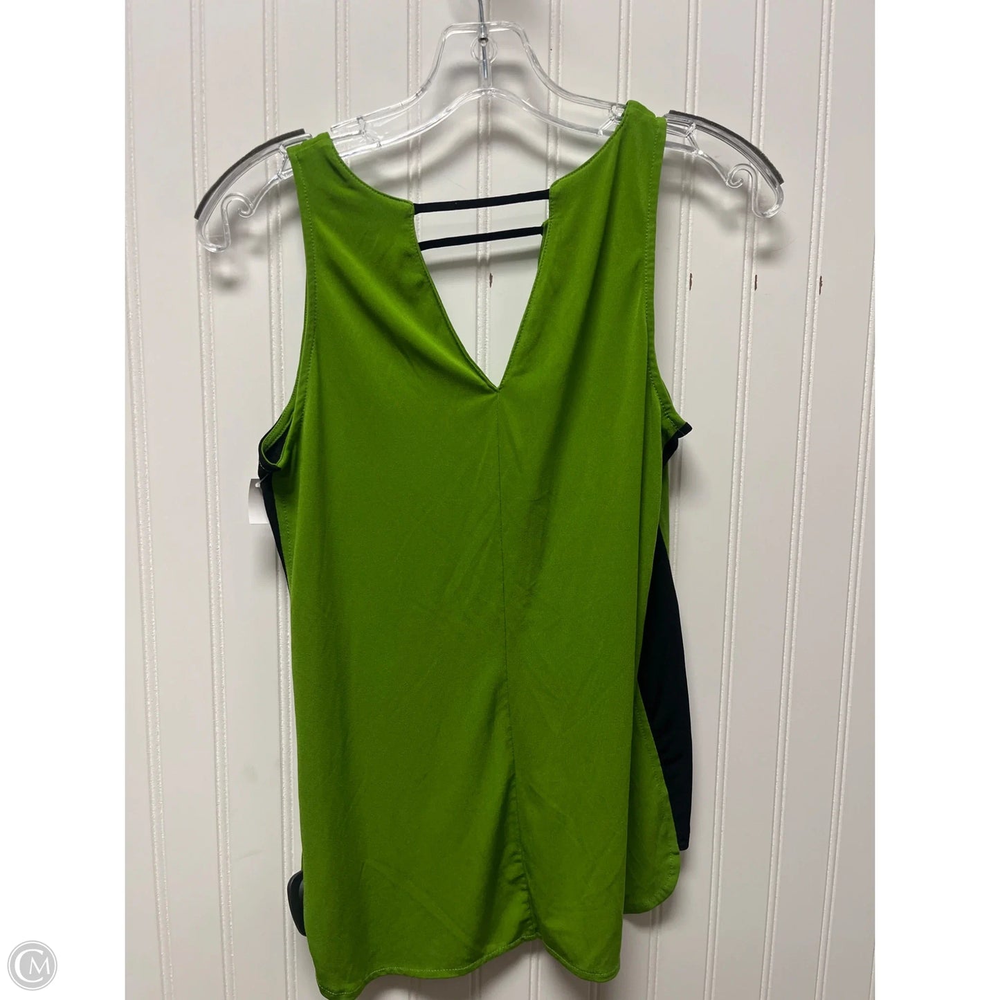 Top Sleeveless By Worthington In Green, Size: M