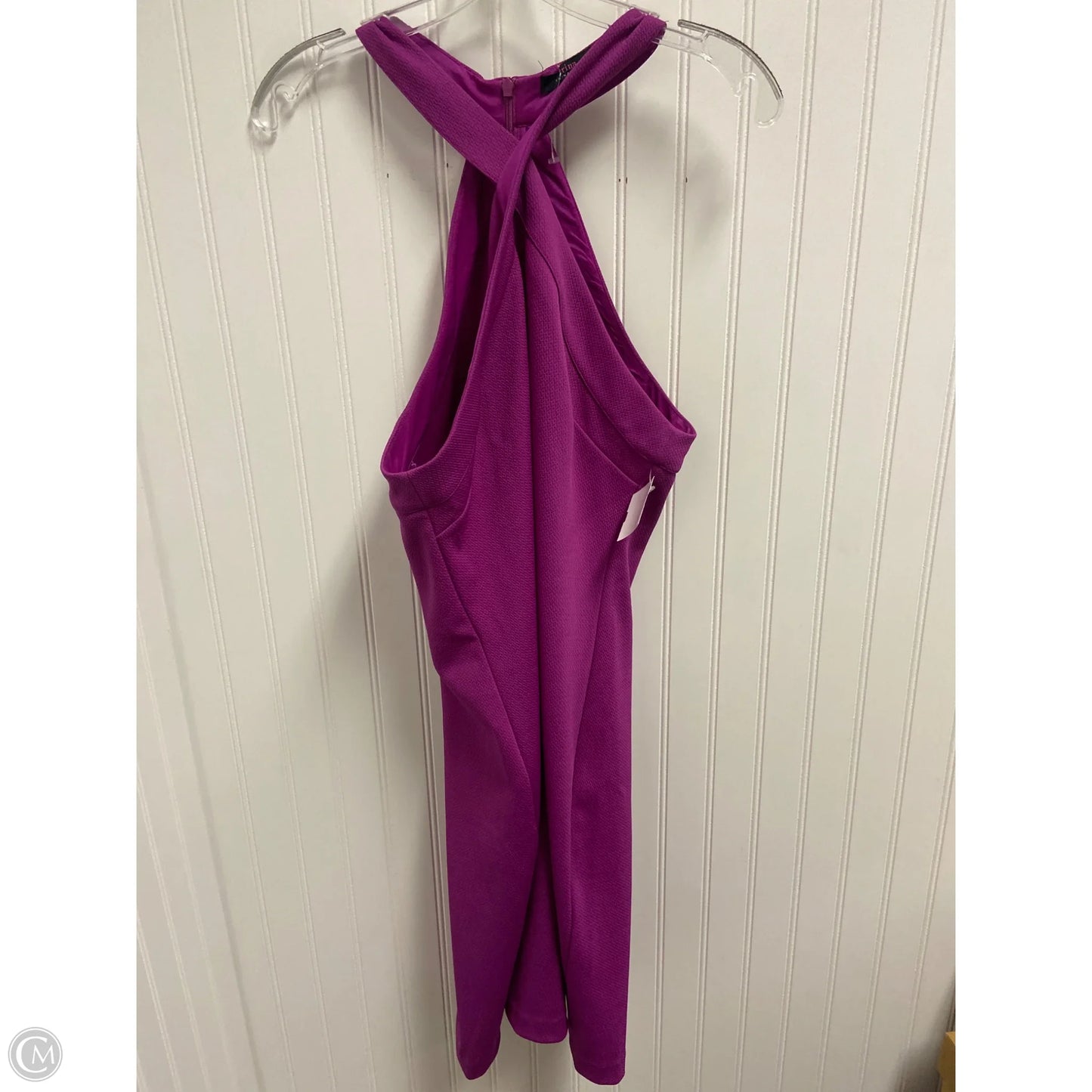 Dress Casual Midi By Trina By Trina Turk In Purple, Size: L