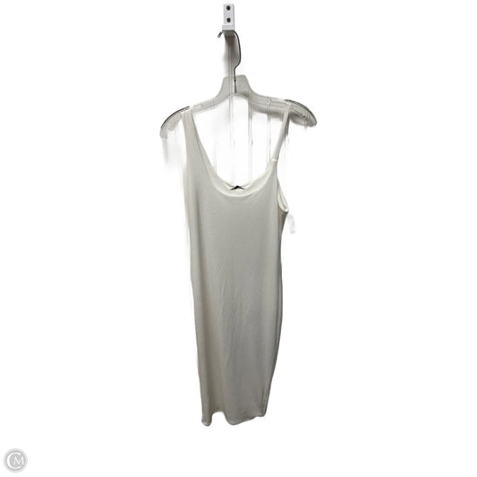 Dress Casual Midi By Fashion Nova In White, Size: L